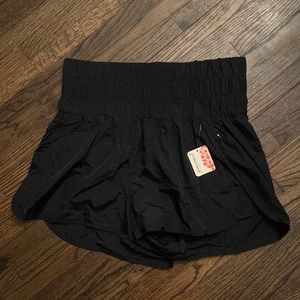 NWT Free People The Way Home Shorts Black